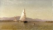 unknow artist The Hudson at the Tappan Zee Sweden oil painting artist
